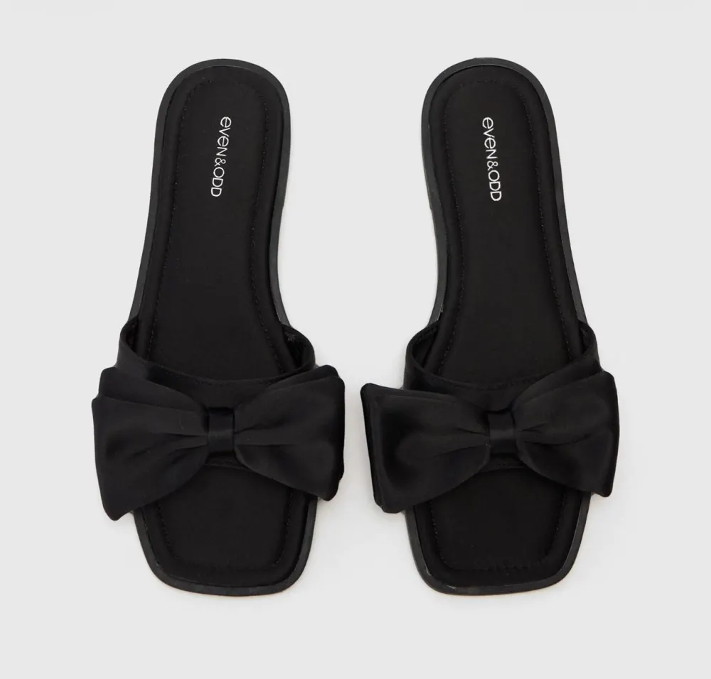 Mule plate noire Even&ODD - 2