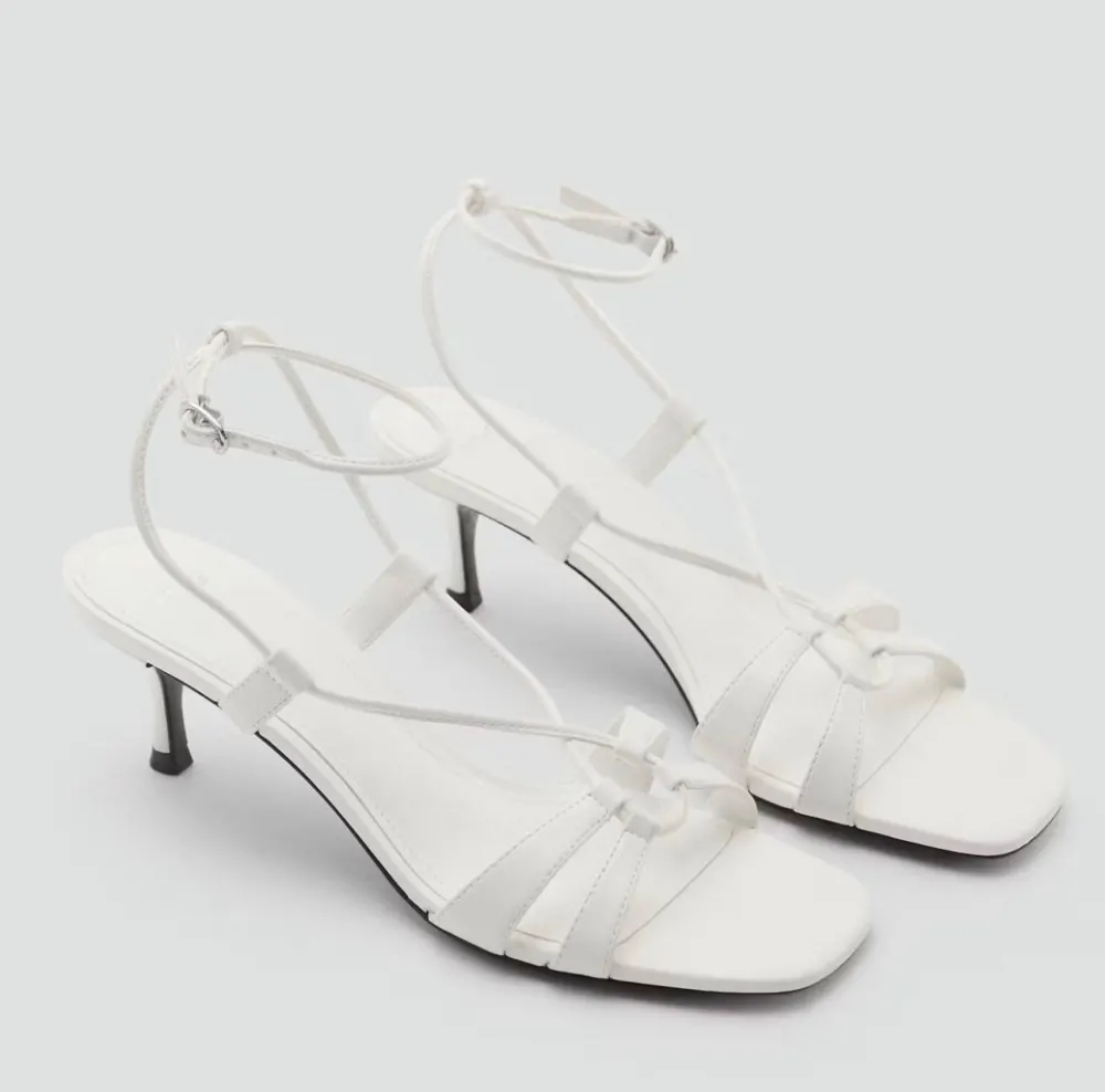 Sandale blanche Mango - 2