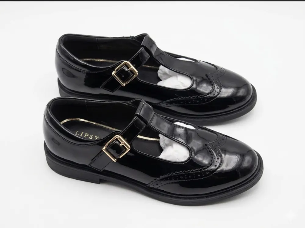 Derby vernie noire à boucle Lipsy - 2
