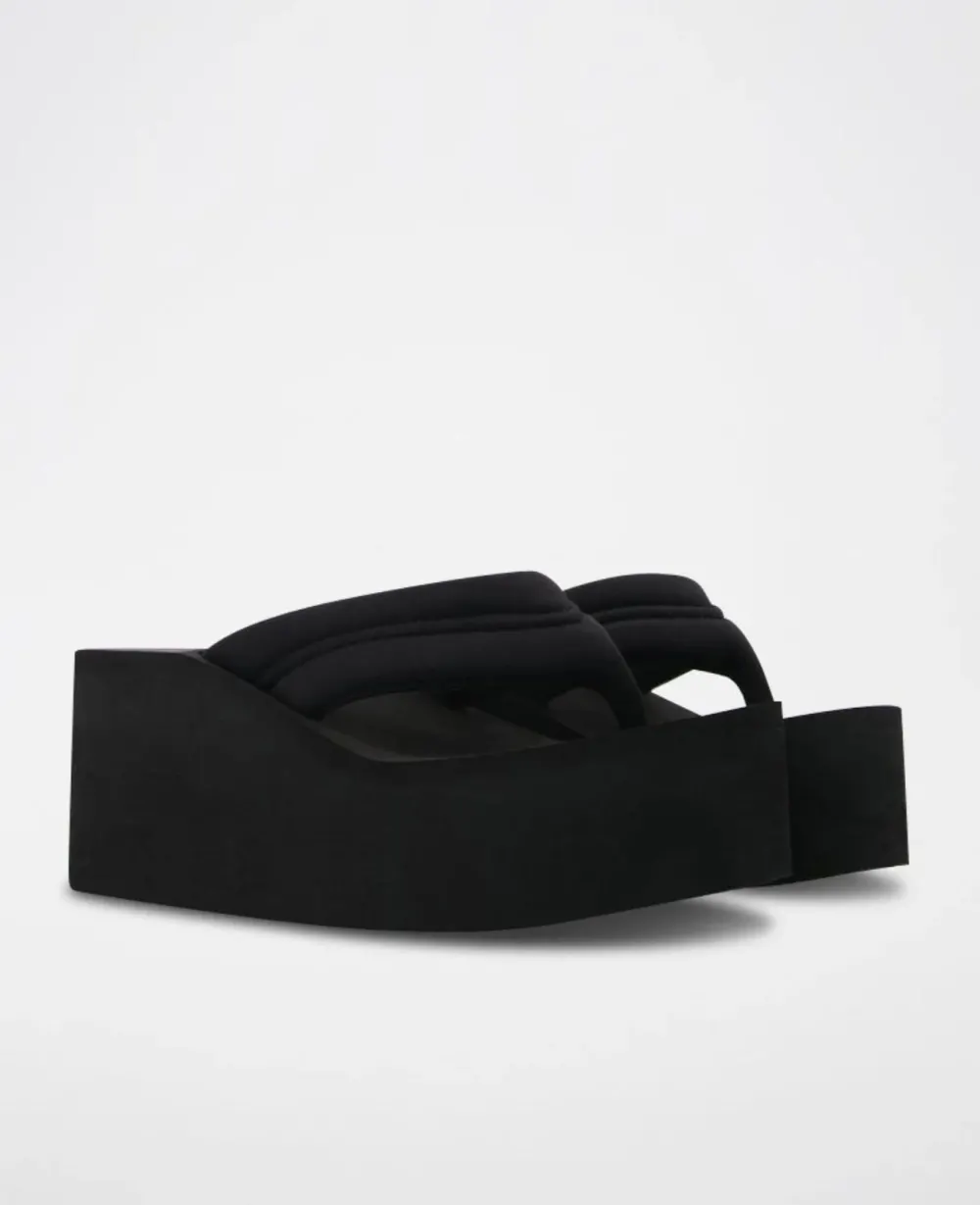 Sandale noire Bershka - 2