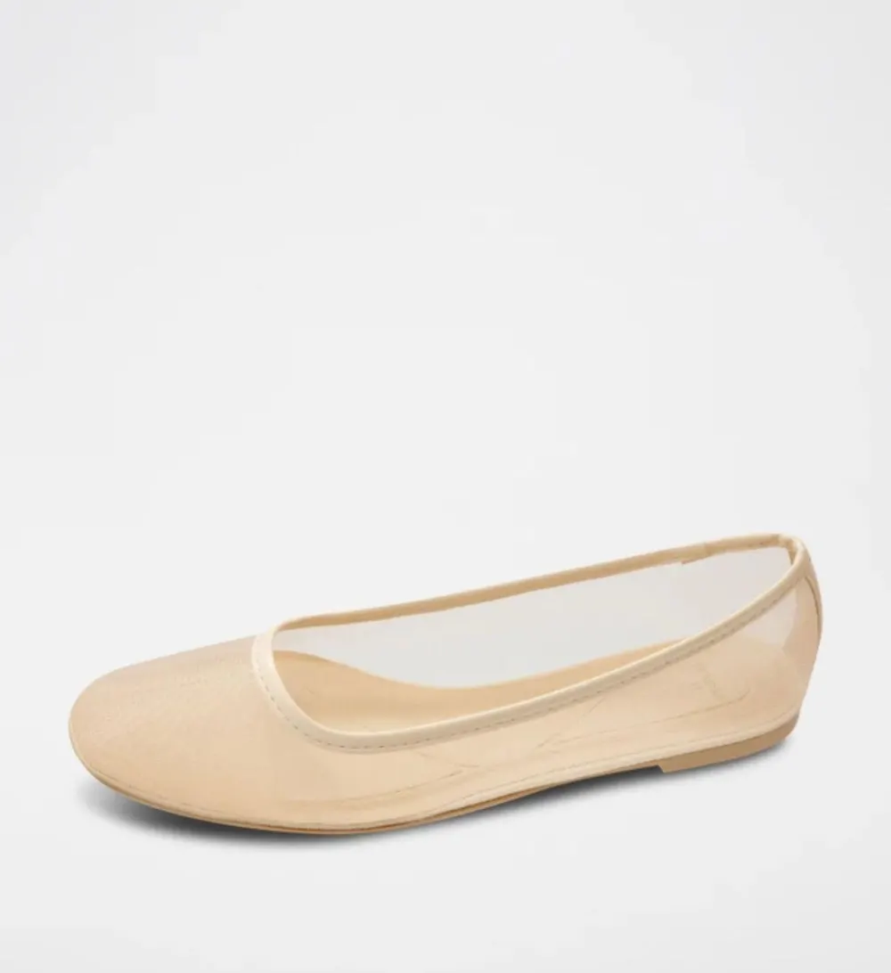 Ballerine grille beige Bershka - 2