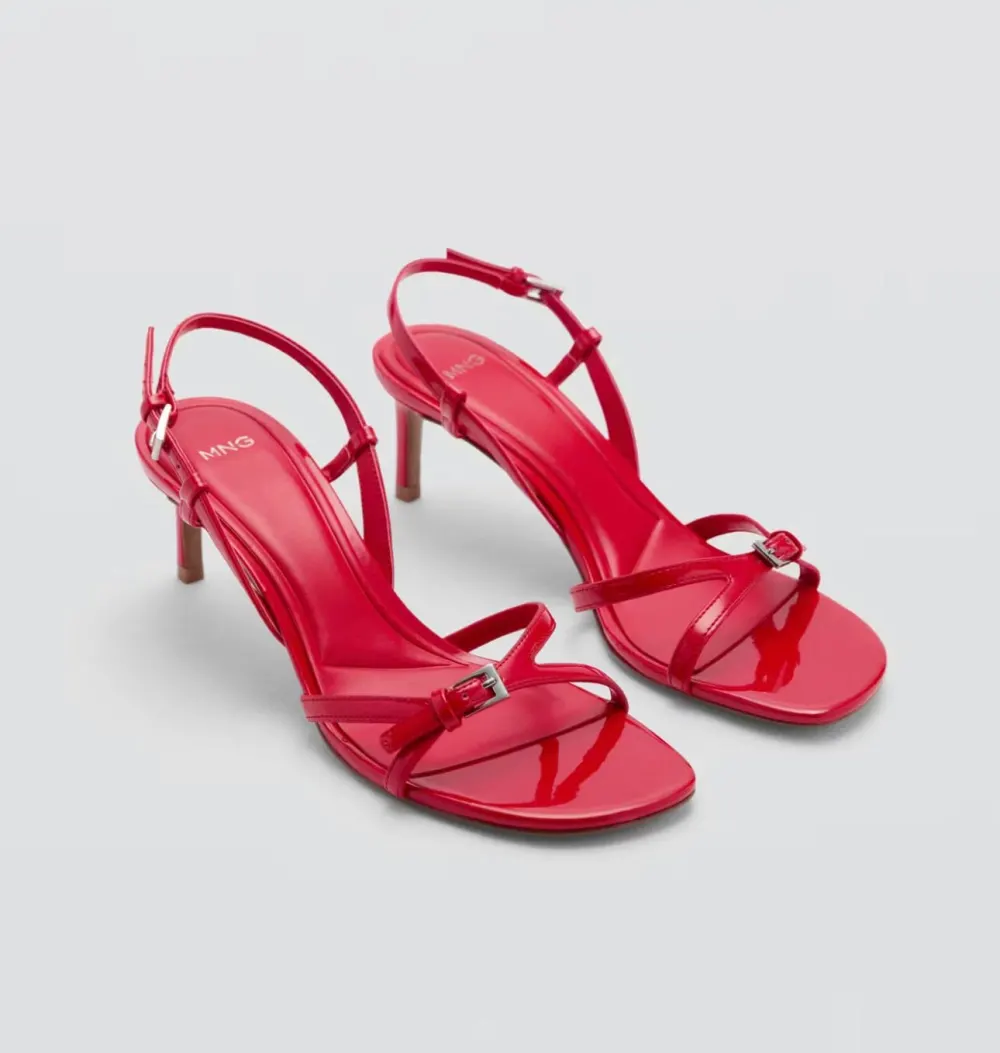 Sandale rouge Mango - 2