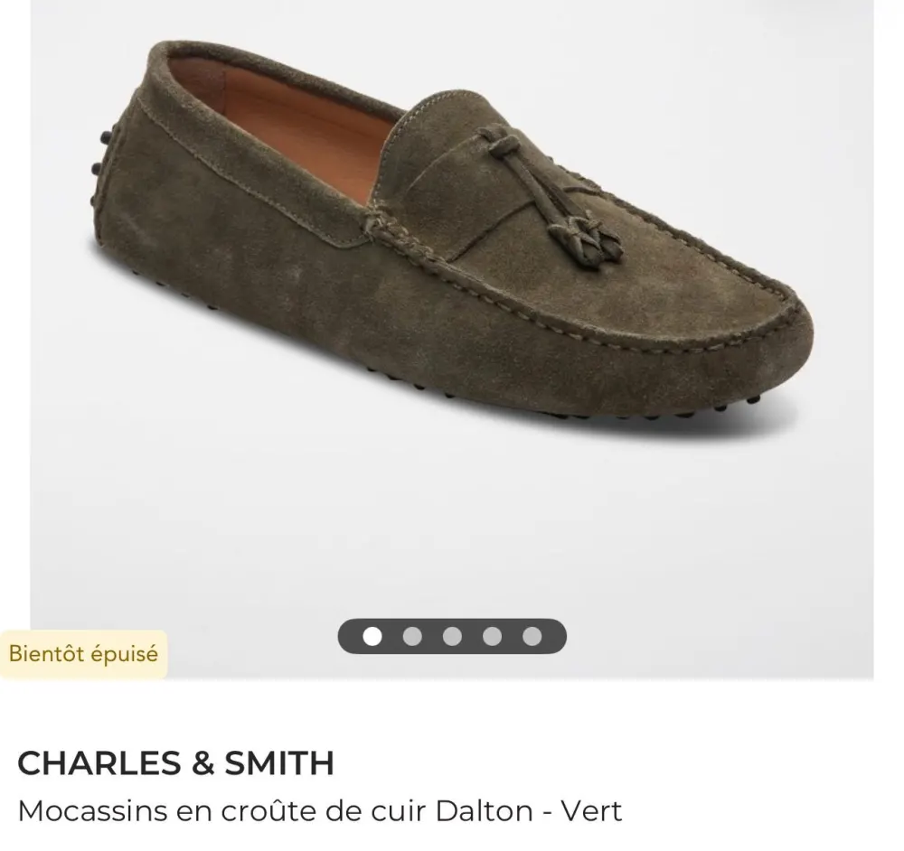 Mocassin kaki Charles& Smith - 2