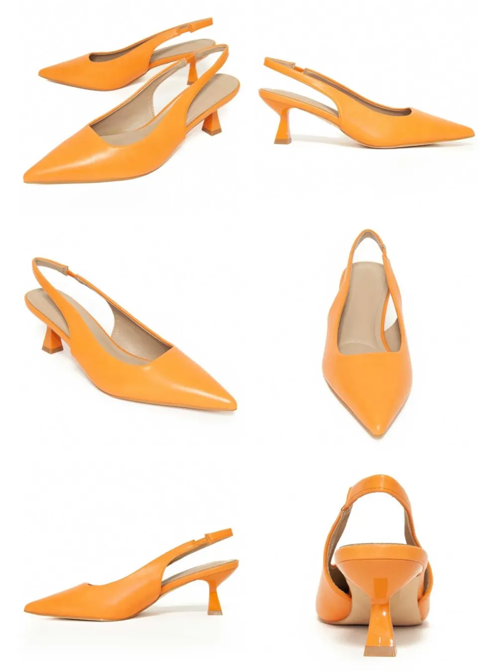 Slingback orange Montevita - 2