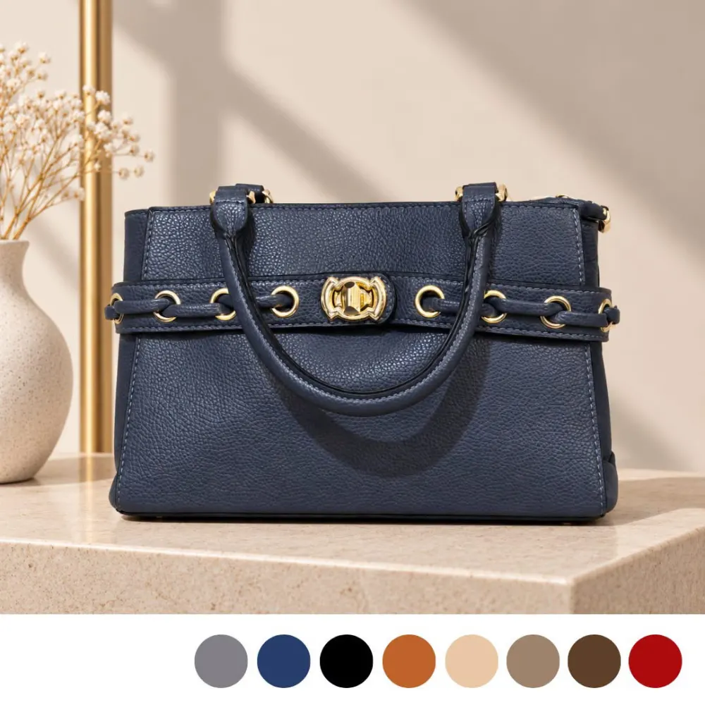 Sac clucht bleu chaîne - 2