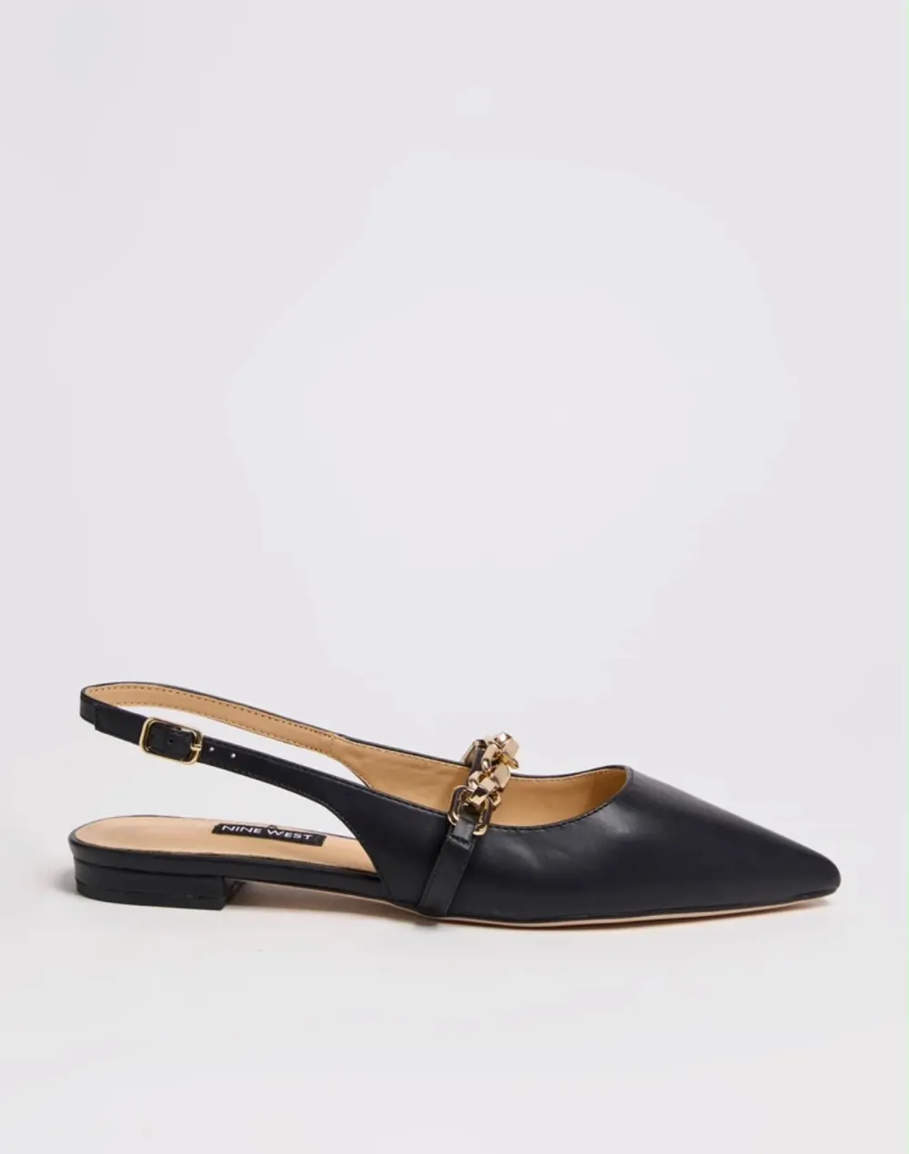 Slingback noire Nine West - 2