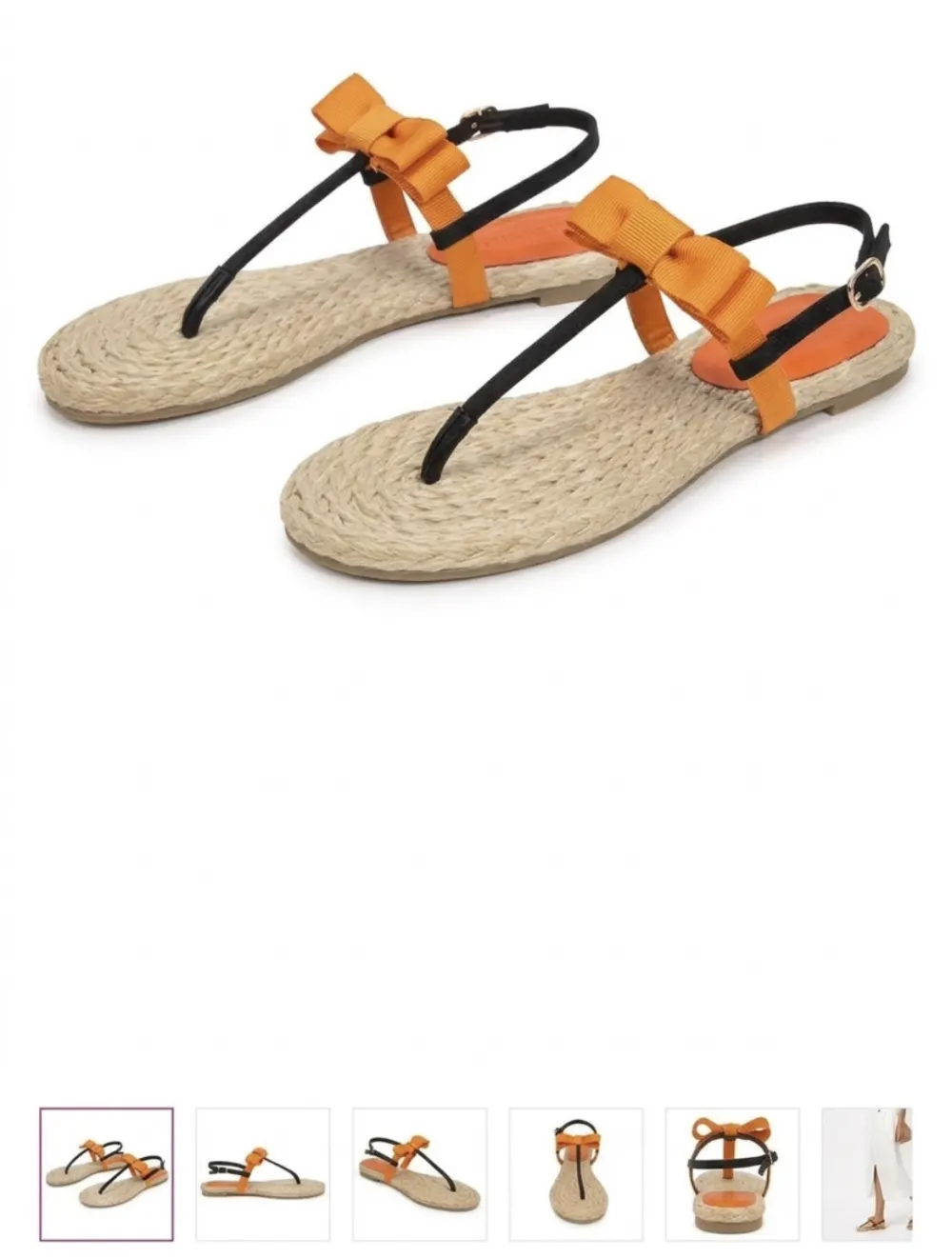 Sandale orange Montevita - 2