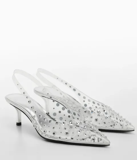 Sandale vynile brillant