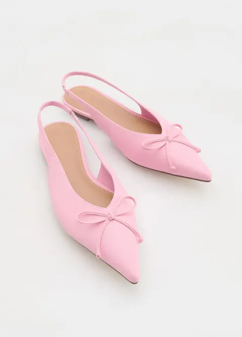 Reserved slingback rose
