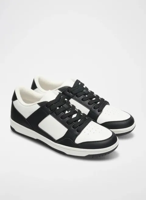 Tennis blanche noir Lefties