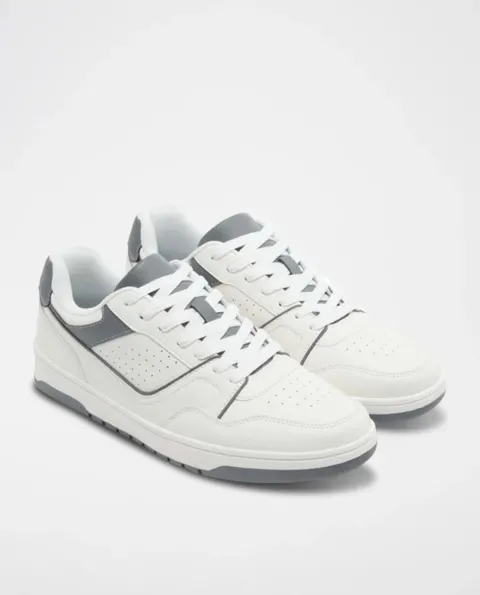 Tennis grise blanche Lefties