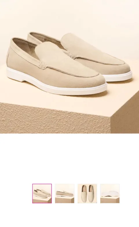 le chausseur loafer beige
