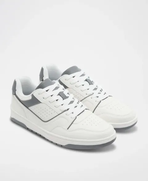 Tennis blanche grise lefties