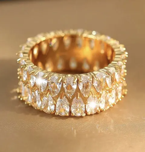 Bague zirconium