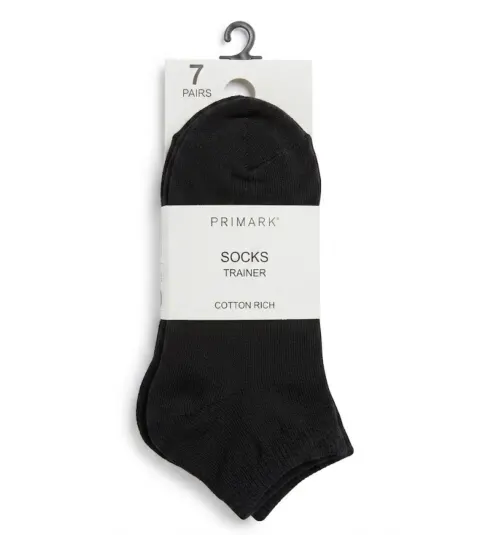Lot de 07 paires de chaussette noir