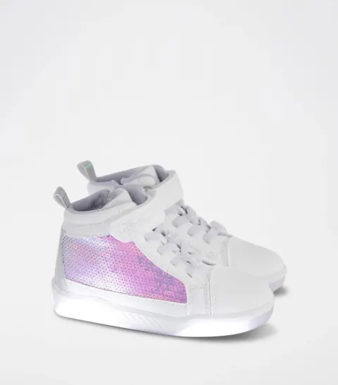 Tennis blanche lumineuse Cool Club