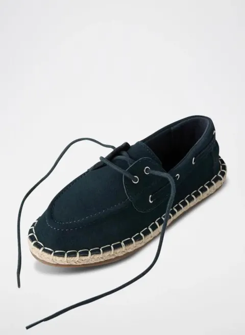 Espadrilles bleu Zara
