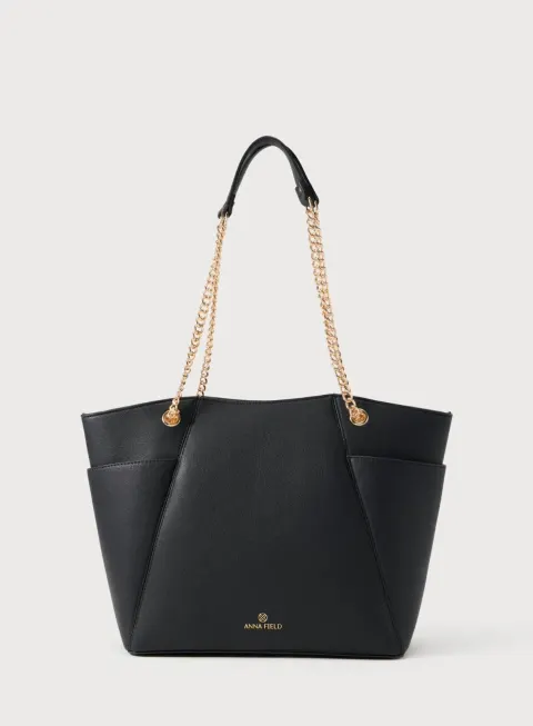 Sac cabas noir Anna Field