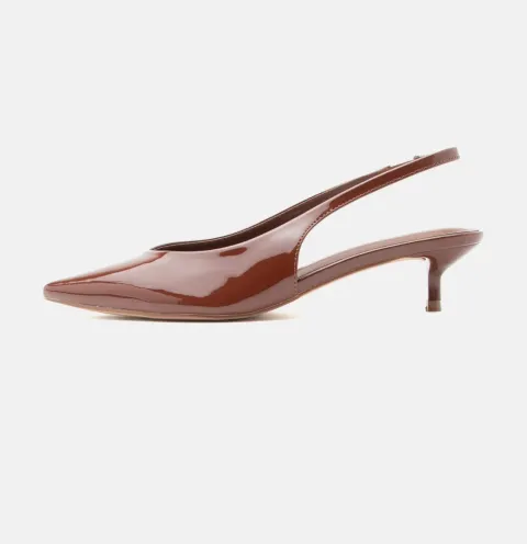 Slingback chocolat Anna Field