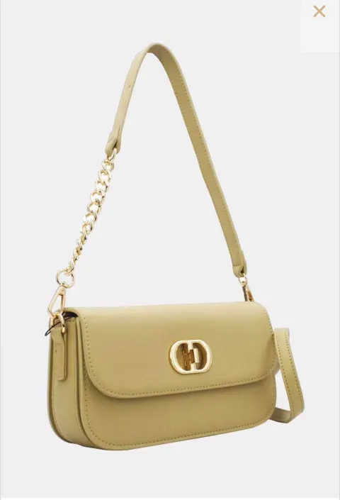 Sac clucht jaune dupe CD Tom&Eva