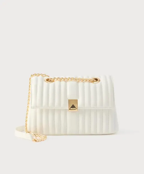 Sac clucht blanc Aldo