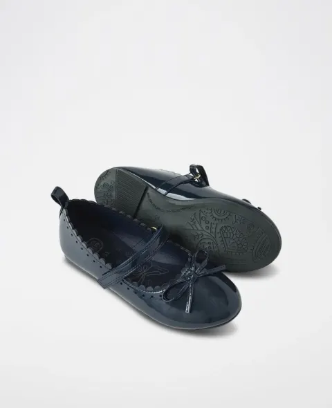 Ballerine bleue frisée Cool Club