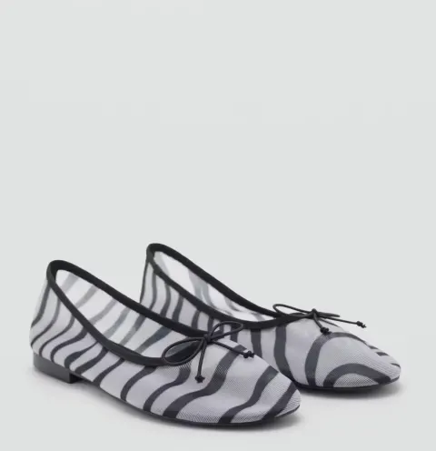 Ballerine zèbre Mango