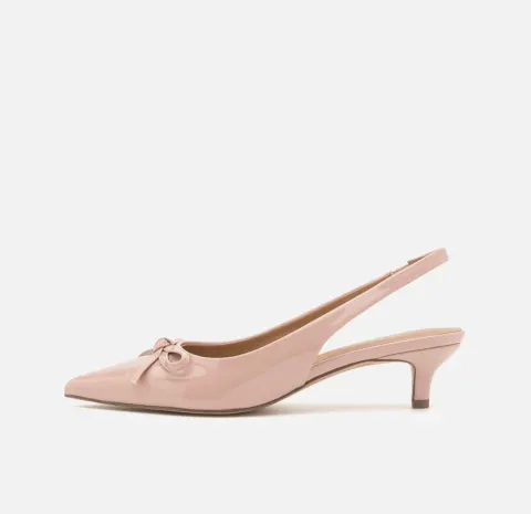 Slingback vernie nude Anna Field
