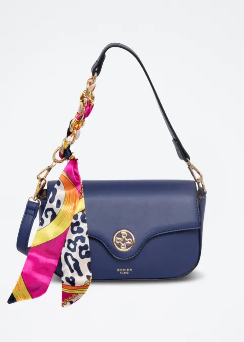 Sac clucht bleu Rodier