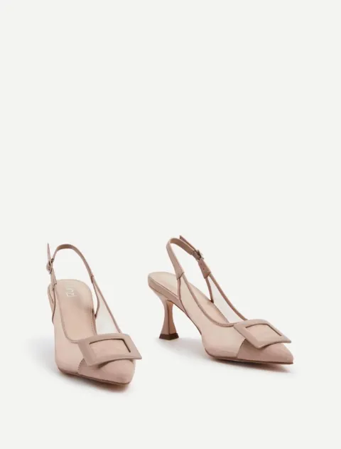 Slingback beige Linzi