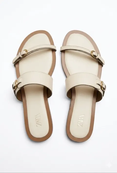 Mule beige Zara