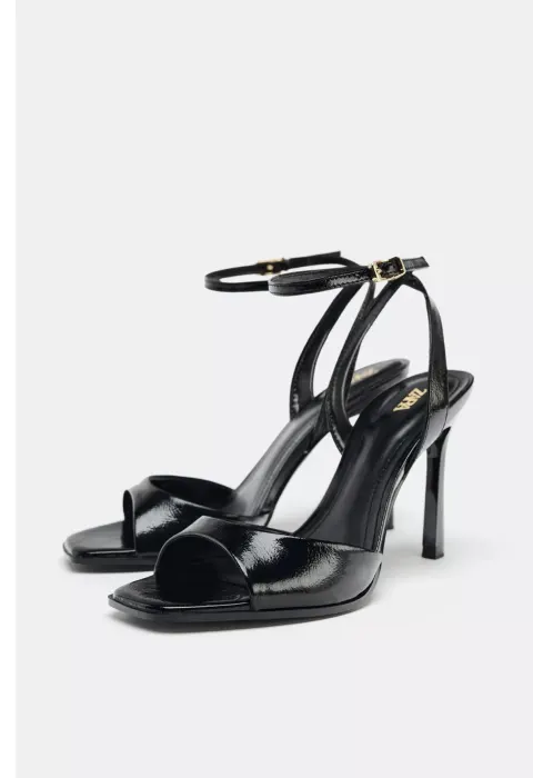 Sandale noire Zara