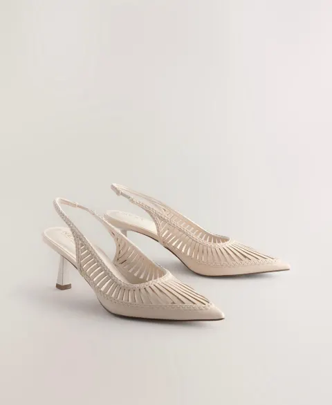 Slingback beige Next