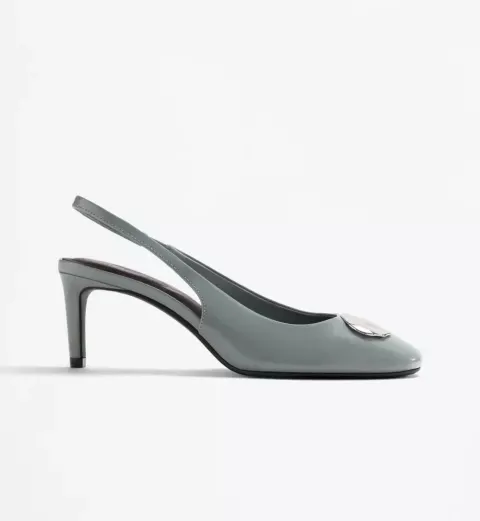 Slingback vert d’eau boucle Lefties