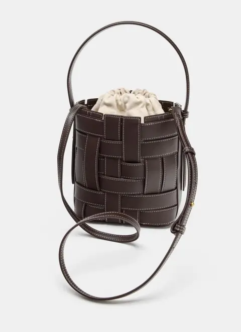 Sac sceau marron Zara