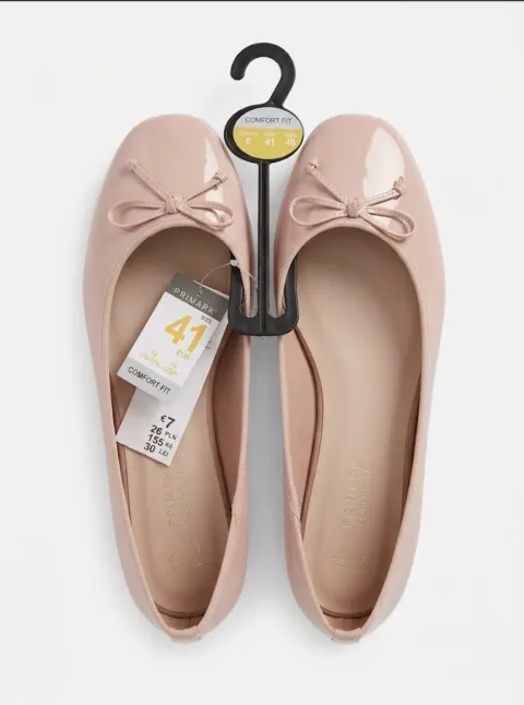 Ballerine nude vernie Primark