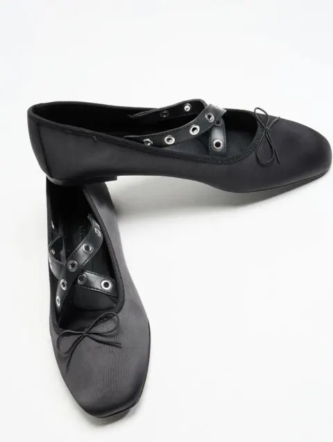 Ballerine noire Stradivarius