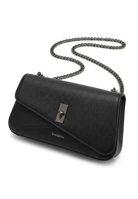 Sac clucht noire Tom&Eva