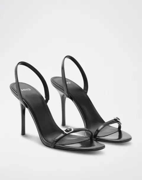 Sandale noire Mango