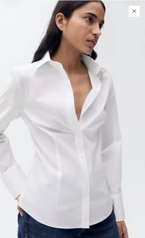 Chemise blanche Mango