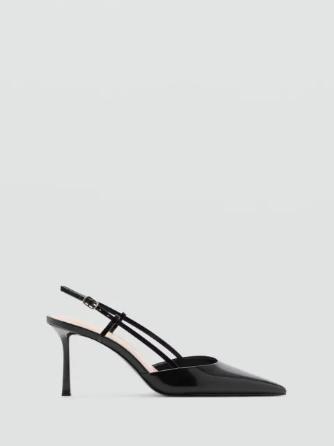 Slingback noire Mango