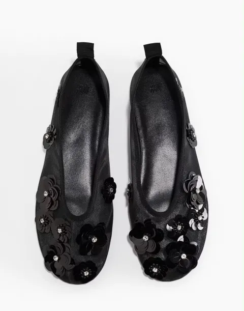Ballerine noire strass  H&M