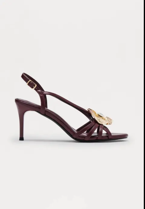 Sandale bordeaux Nova Fashion