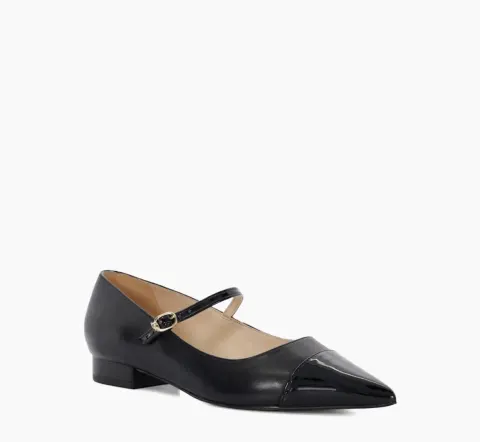 Ballerine noire Dune London