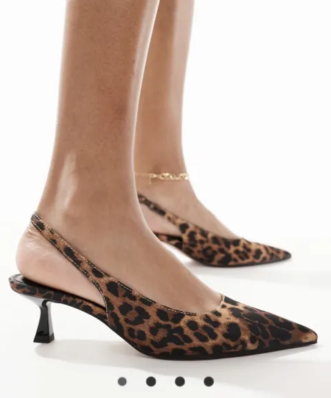 Slingback panthère Asos
