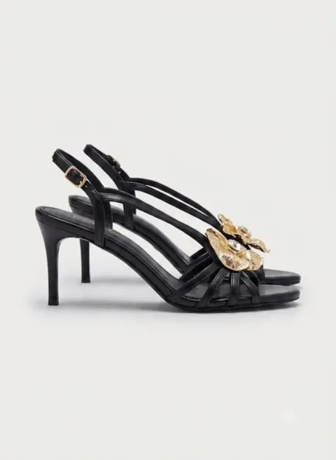 Sandale noire Nova fashion