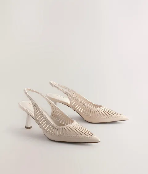 Slingback beige Next