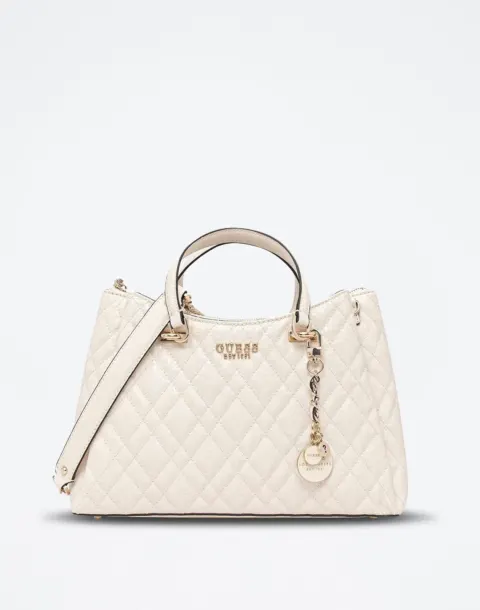 Sac beige drapé Guess