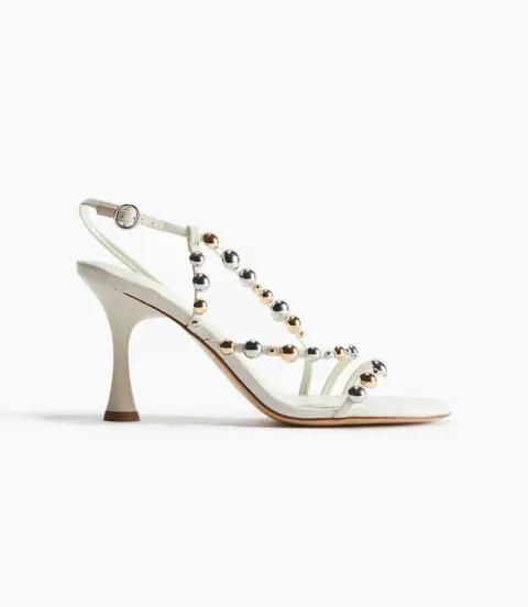 Sandale blanche or H&M