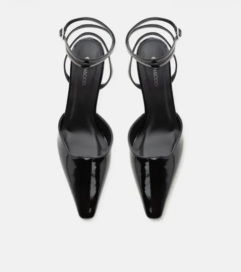 Slingback noire Even&ODD